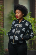 Amma Black And Red Reversal Jacket