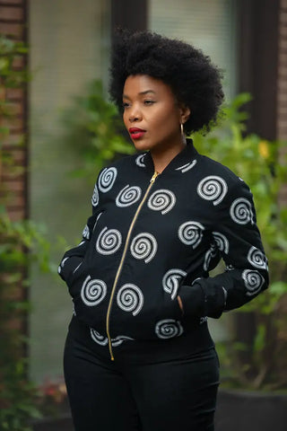 Amma Black And Red Reversal Jacket