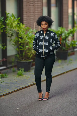 Amma Black And Red Reversal Jacket