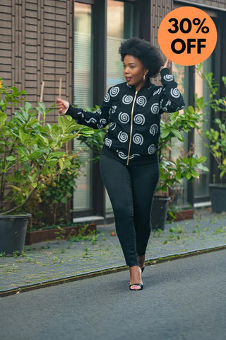 Amma Black And Red Reversal Jacket