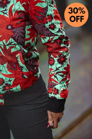 Amma Black And Red Reversal Jacket