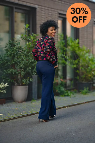 Amma Navy And Lime Reversal Jacket