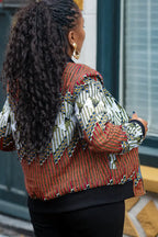 AMMA PURPLE MULTIWAY JACKET Coats & Jackets