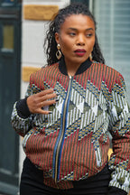 AMMA PURPLE MULTIWAY JACKET Coats & Jackets