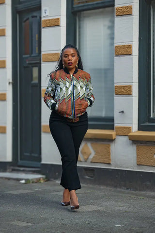 AMMA PURPLE MULTIWAY JACKET Coats & Jackets