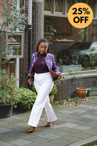 AMMA PURPLE MULTIWAY JACKET Coats & Jackets