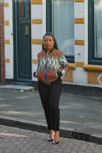 AMMA PURPLE MULTIWAY JACKET Coats & Jackets