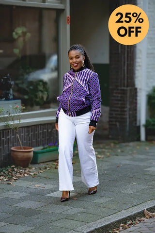 AMMA PURPLE MULTIWAY JACKET Coats & Jackets