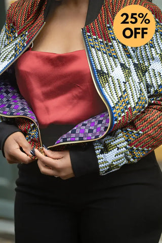 AMMA PURPLE MULTIWAY JACKET Coats & Jackets