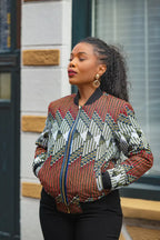 AMMA PURPLE MULTIWAY JACKET Coats & Jackets