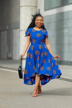 ANTONIA BLUE HIGH LOW DRESS Women’s Dress