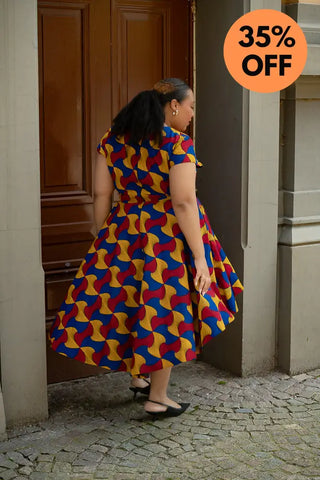 Antonia Multicoloured High Low Dress Dresses