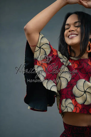 ARINOLA FLARED SLEEVE TOP Shirts & Tops