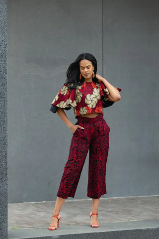 ARINOLA PALAZZO SHORT. Trousers