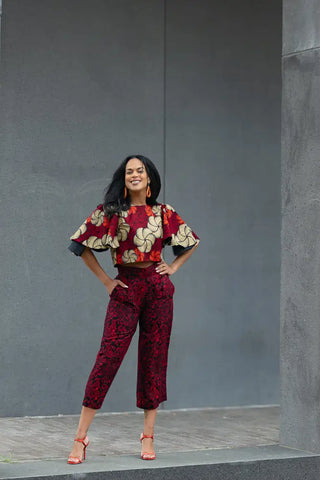 ARINOLA PALAZZO SHORT. Trousers