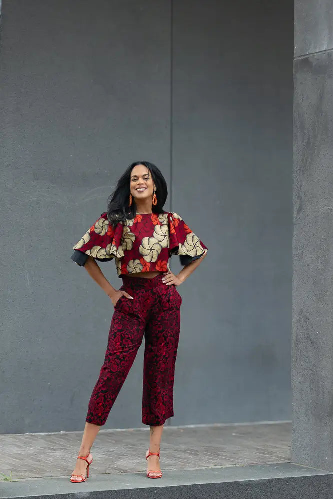 ARINOLA PALAZZO SHORT. Trousers