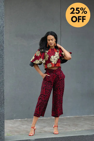 ARINOLA PALAZZO SHORT. Trousers