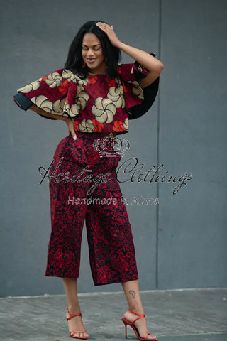 ARINOLA PALAZZO SHORT. Trousers