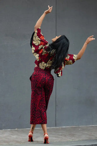 ARINOLA PALAZZO SHORT. Trousers