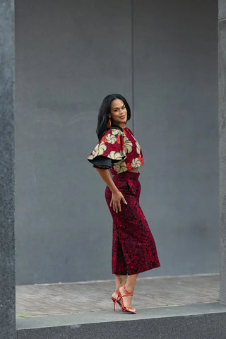 ARINOLA PALAZZO SHORT. Trousers