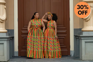 Asana Kente Maxi Dress Dresses