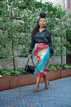 Awele Tassle Gold Skirt Apparel & Accessories