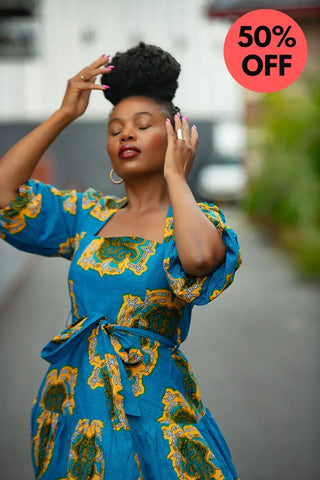 Ayaoba Square Neck Maxi Dress Dresses