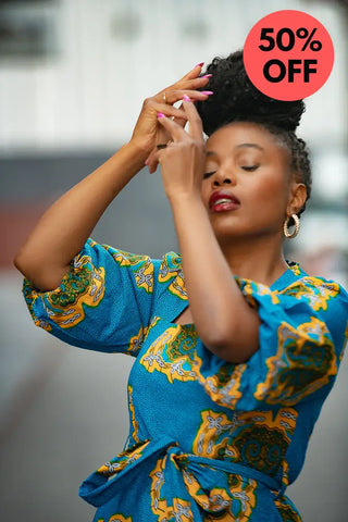 Ayaoba Square Neck Maxi Dress Dresses