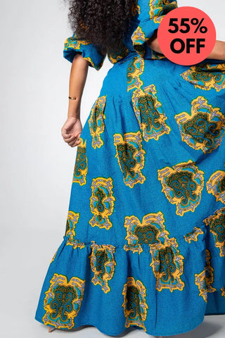 Ayaoba Square Neck Maxi Dress Dresses