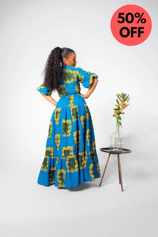 Ayaoba Square Neck Maxi Dress Dresses