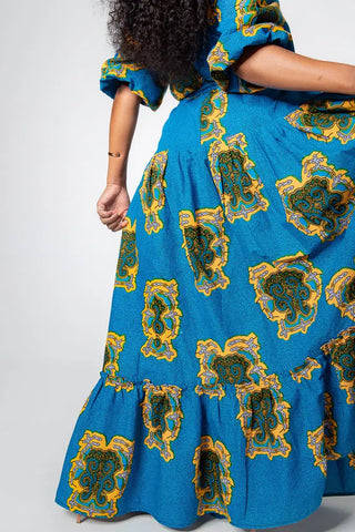 Ayaoba Square Neck Maxi Dress Dresses