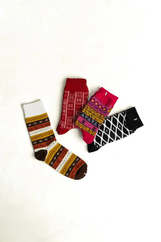 Aztec Set UK 4-8/EU 36-41 Socks