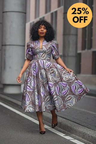 BEVERLY BROWN AND SILVER DRESS Women’s Dress