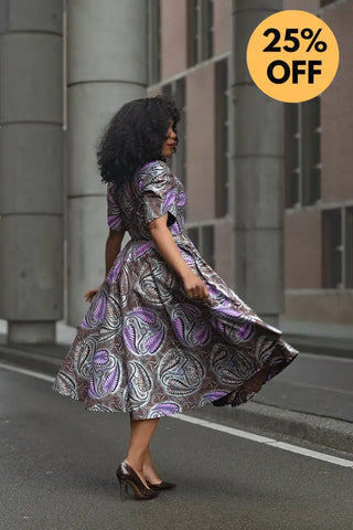 BEVERLY BROWN AND SILVER DRESS Women’s Dress