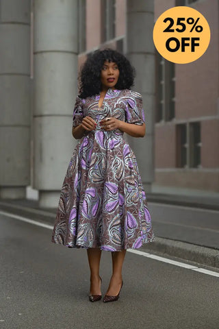 BEVERLY BROWN AND SILVER DRESS Women’s Dress