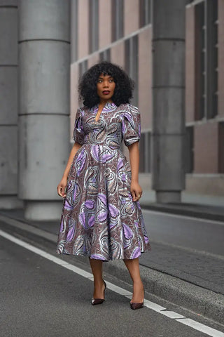 BEVERLY BROWN AND SILVER DRESS Women’s Dress