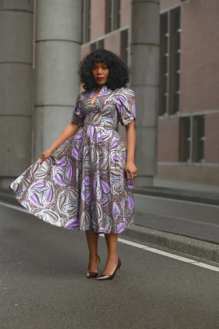 BEVERLY BROWN AND SILVER DRESS Women’s Dress