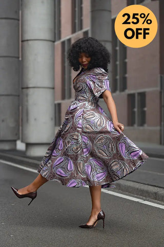 BEVERLY BROWN AND SILVER DRESS Women’s Dress