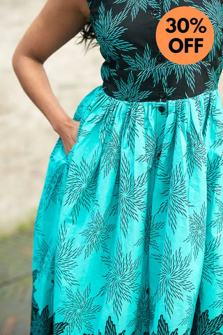 CAIRO BLUE MAXI DRESS Women’s Dress