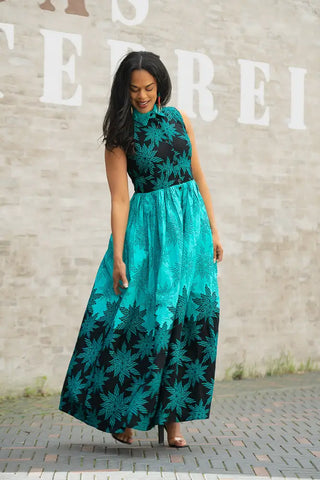 CAIRO BLUE MAXI DRESS Women’s Dress