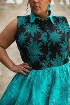 CAIRO BLUE MAXI DRESS Women’s Dress