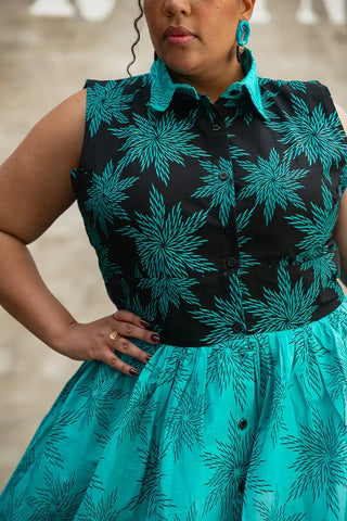 CAIRO BLUE MAXI DRESS Women’s Dress