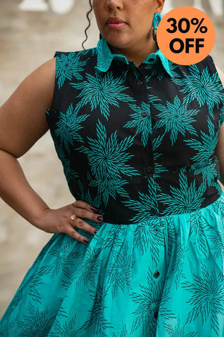 CAIRO BLUE MAXI DRESS Women’s Dress