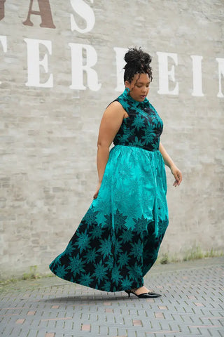 CAIRO BLUE MAXI DRESS Women’s Dress