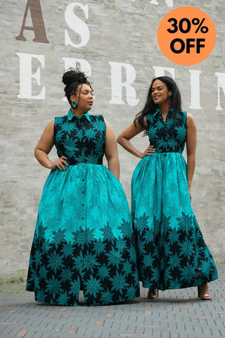 CAIRO BLUE MAXI DRESS Women’s Dress