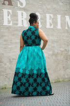 CAIRO BLUE MAXI DRESS Women’s Dress