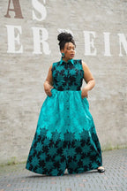 CAIRO BLUE MAXI DRESS Women’s Dress