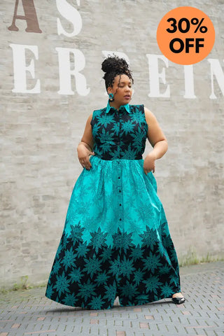 CAIRO BLUE MAXI DRESS Women’s Dress