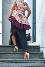 Dayo Sleeveless Peplum Layered Top Shirts & Tops
