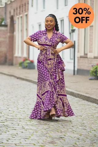 DEOLA WRAP DRESS Women’s Dress